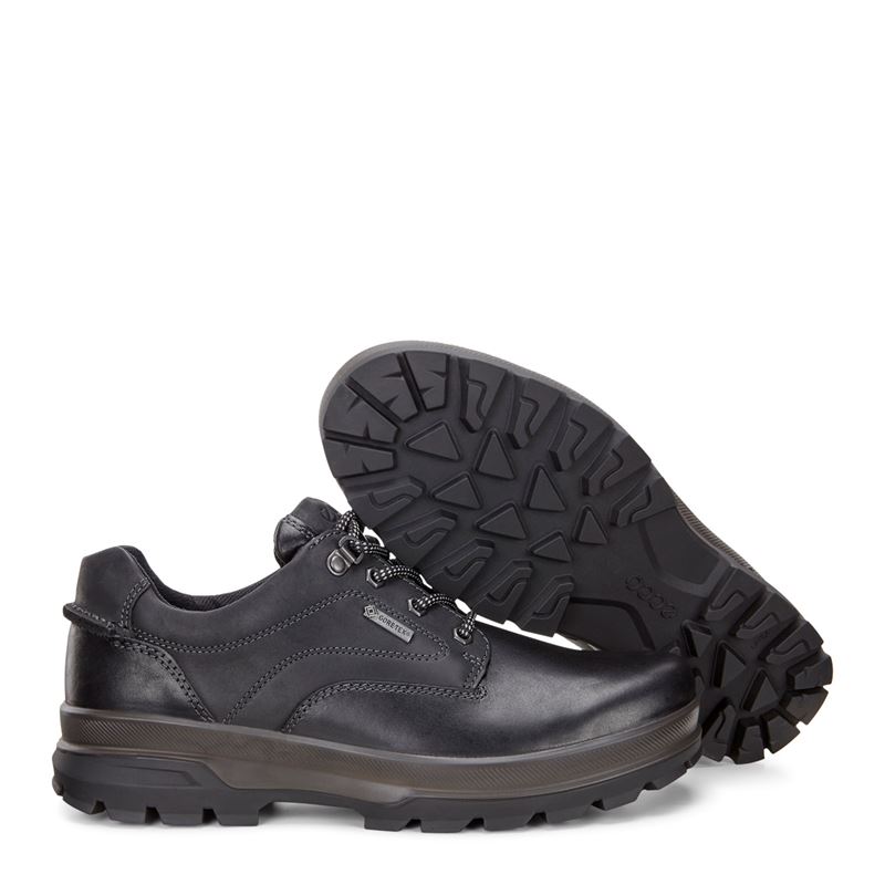 ecco rugged track black