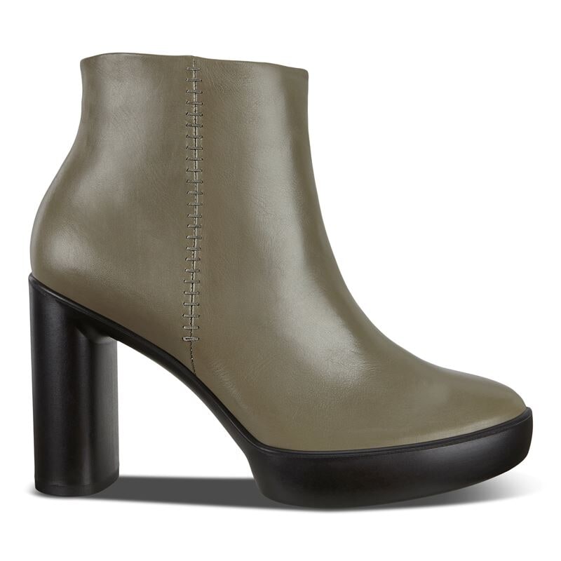 ecco grey boots