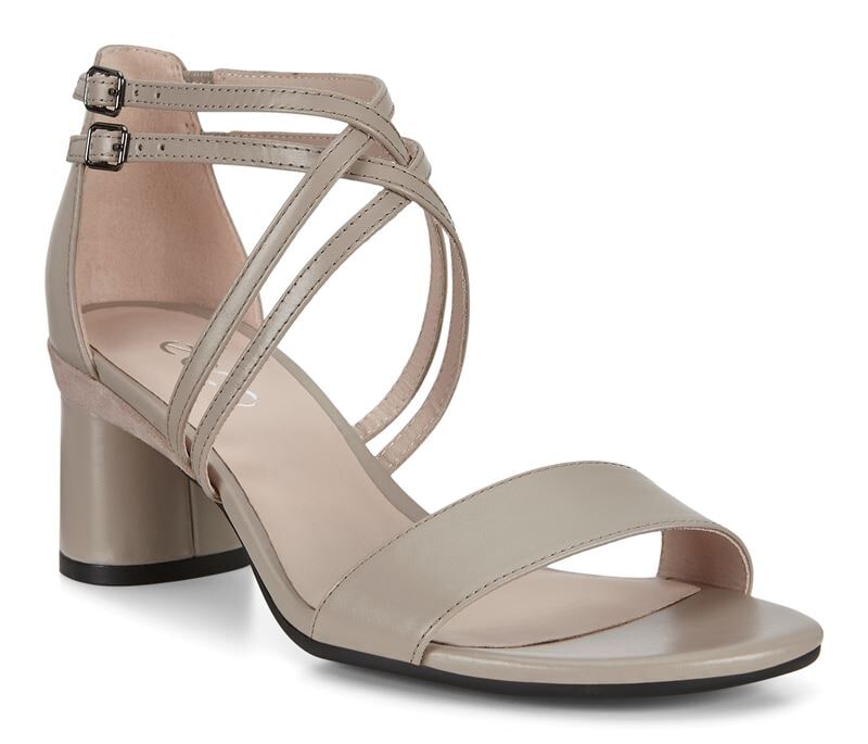 ecco block sandal